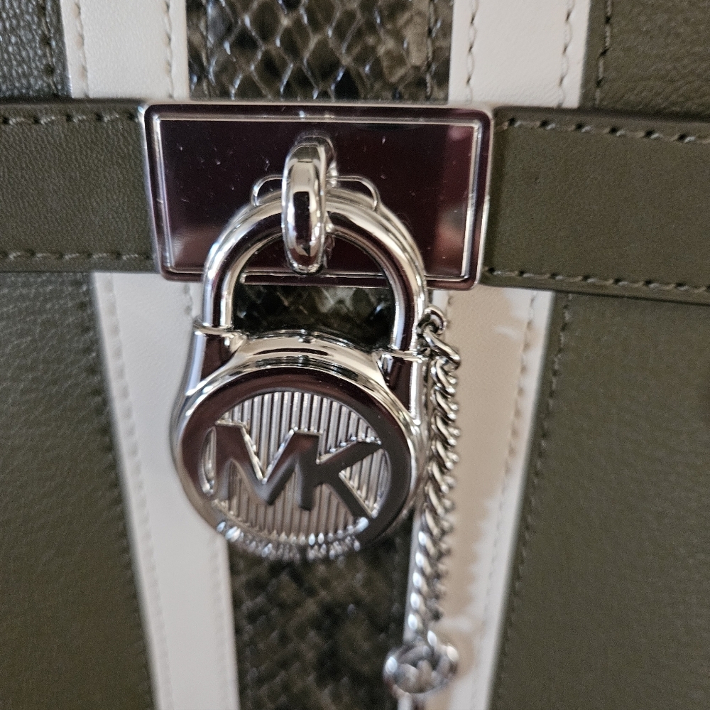 NWT ☆ Michael KORS Hamilton Satchel, Brand NEW! - Picture 2 of 5